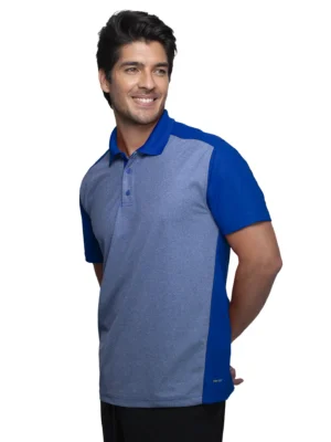 Playera Tipo Polo - Caballero - Manga corta - Combinada
