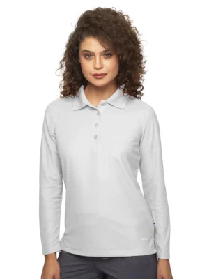 Playera Tipo Polo - Dama - Manga larga - Colores básicos